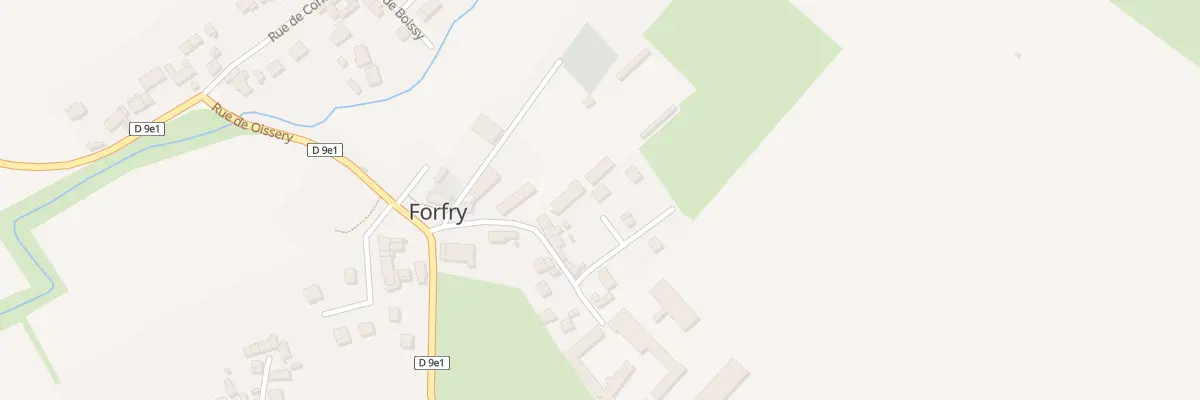 Plan du 7 Imp du Lieutenant Taylor à Forfry