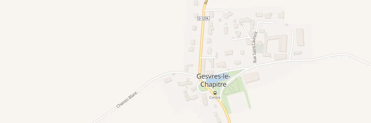 Plan du 5 Rue de la Liberté à Gesvres-le-Chapitre