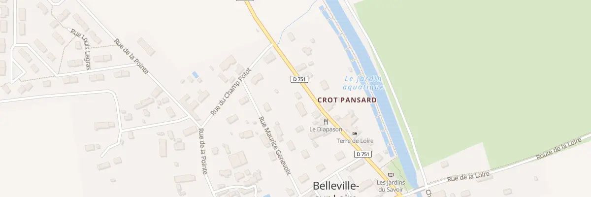 Plan du 15 Rte de Beaulieu à Belleville-sur-Loire