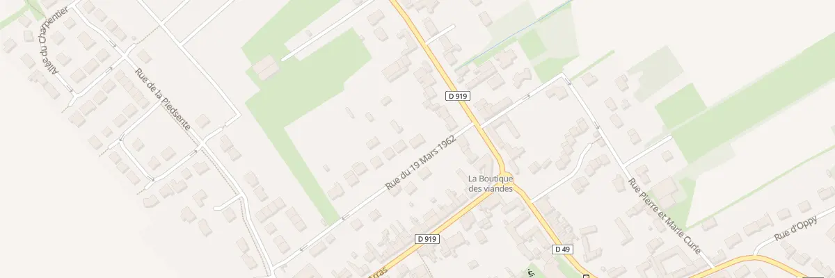 Plan du 2 Rue du 19 Mars à Bailleul-Sir-Berthoult
