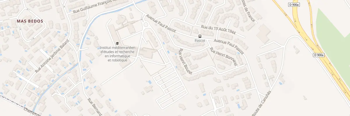 Plan du 4 Rue Henri Boutet à Perpignan