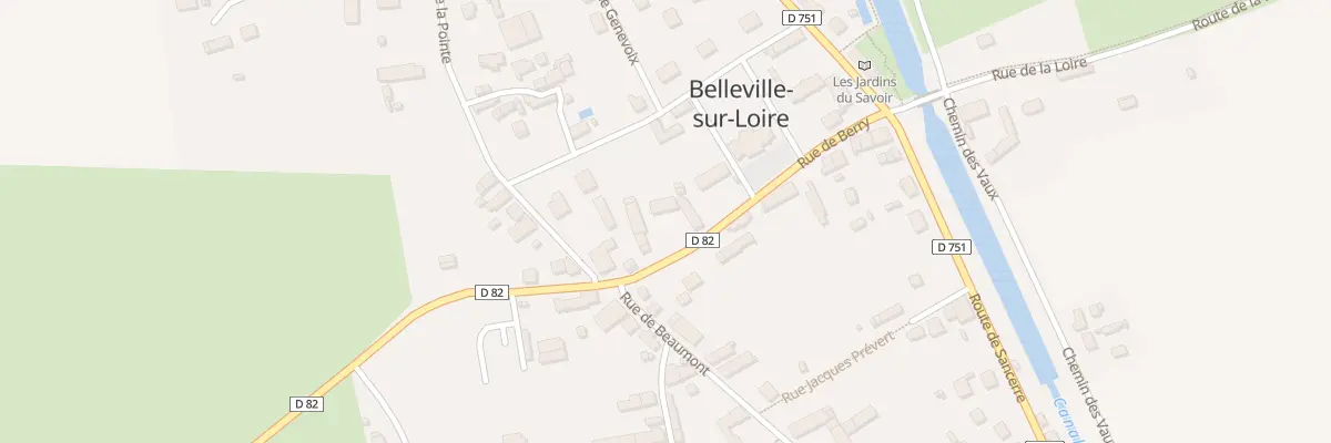 Plan du 4 Rue de Berry à Belleville-sur-Loire