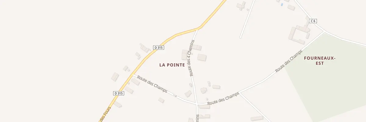 Plan du 40 Les Fourneaux à Griselles