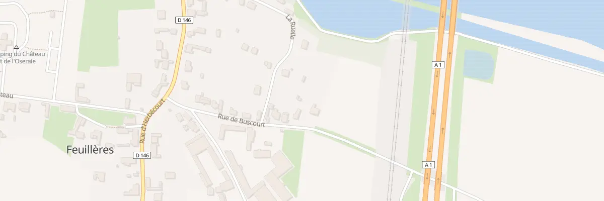 Plan du 15 Rue de Buscourt à Feuillères