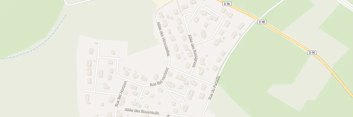 Plan du 25 All des Hirondelles à Saint-Georges-de-Mons