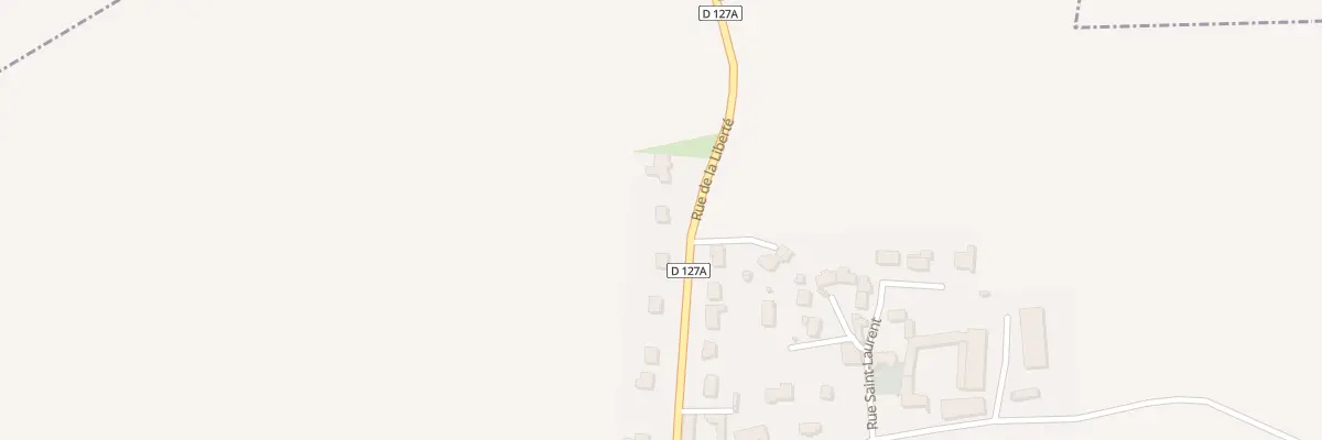 Plan du 13 Rue de la Liberté à Gesvres-le-Chapitre