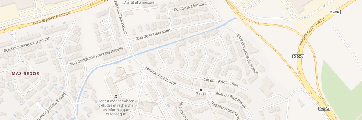 Plan du 5 Rue Resistance et Deportation à Perpignan
