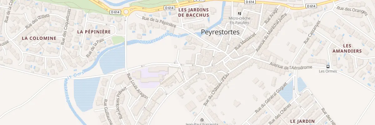 Plan du 26 Rue de la Révolution Française à Peyrestortes