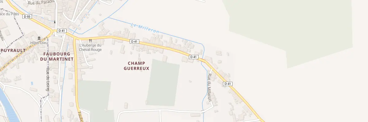 Plan du 46 Fg Marceau à Châtillon-Coligny
