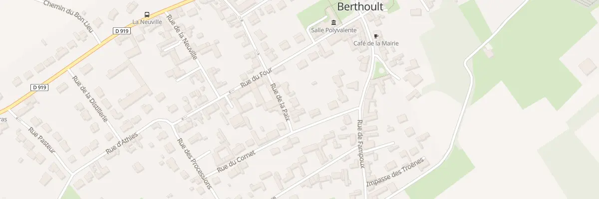 Plan du 3B Rue de la Paix à Bailleul-Sir-Berthoult