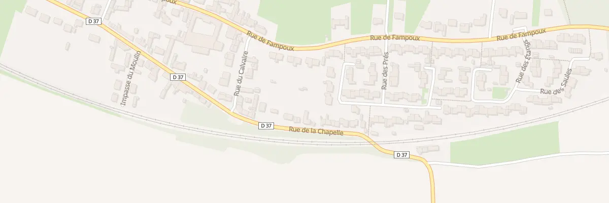 Plan du 50 Rue de la Chapelle à Feuchy