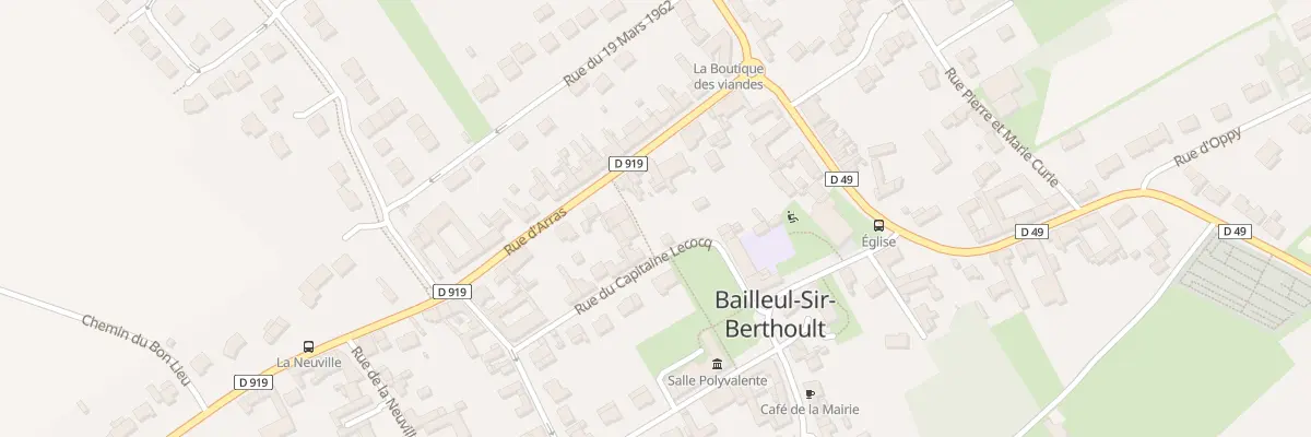Plan du 111 Rue d’Arras à Bailleul-Sir-Berthoult