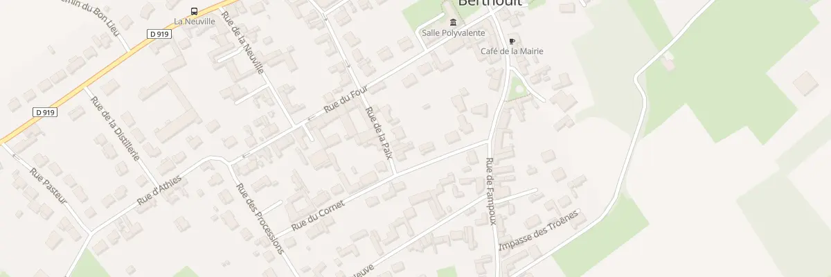 Plan du 5 Rue de la Paix à Bailleul-Sir-Berthoult
