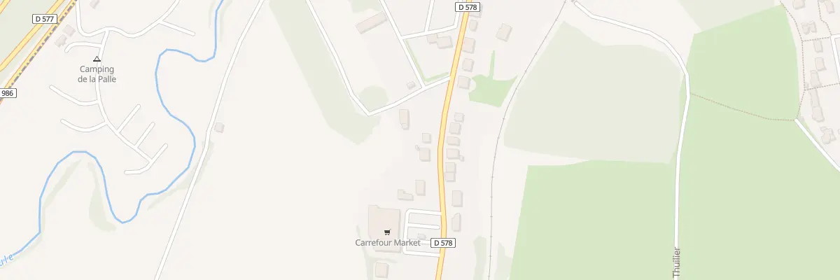 Plan du 12 Av de la Gare à Pontgibaud
