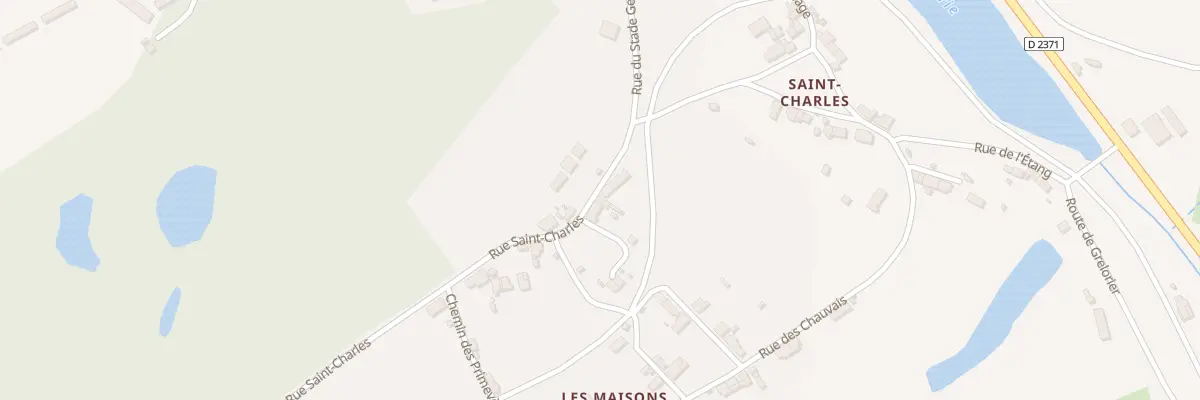Plan du 5 Rue Saint Charles à Bézenet