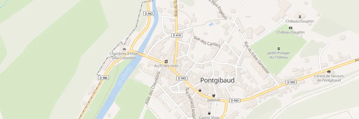Plan du 5 Rue des Carriers à Pontgibaud