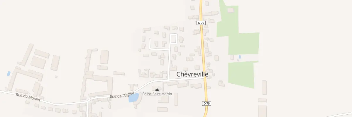 Plan du 2 All des Noyers à Chèvreville
