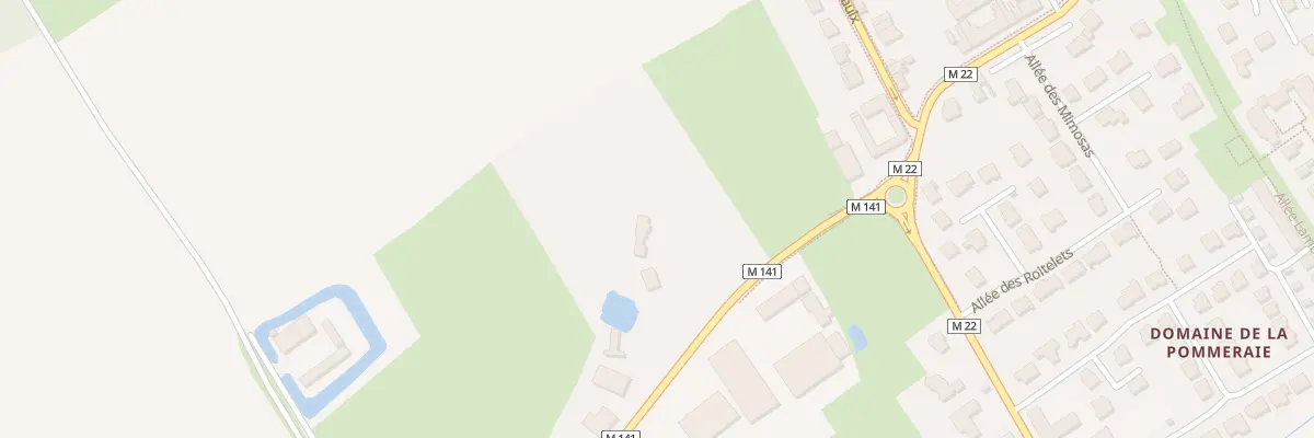 Plan du 3 Rue de la Biette à Fromelles