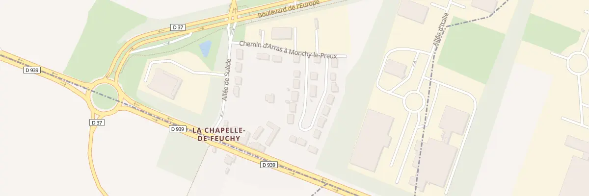 Plan du 4 Rue des Violettes à Feuchy