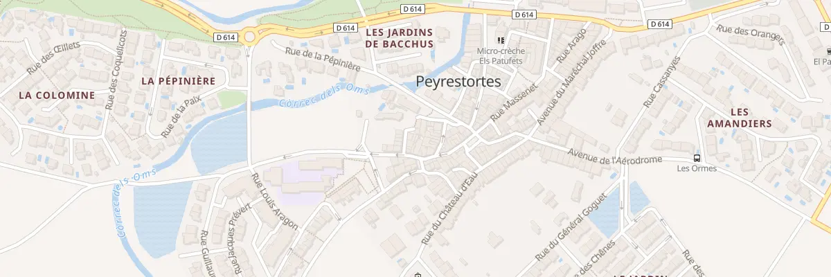 Plan du 10 Rue des Clairons à Peyrestortes