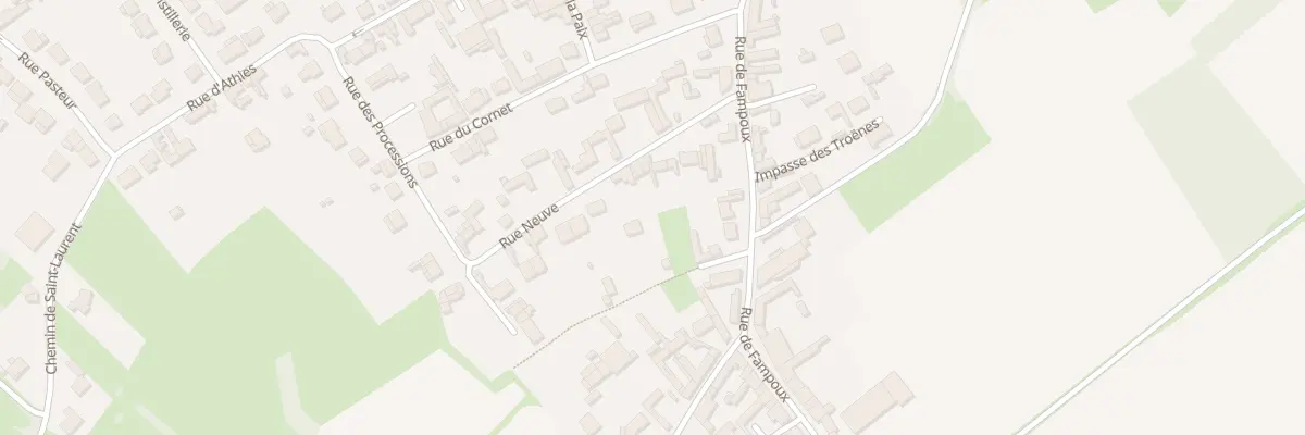 Plan du 5 Rue Neuve à Bailleul-Sir-Berthoult