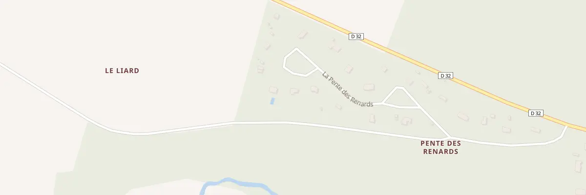 Plan du 27 Pente des Renards à Griselles