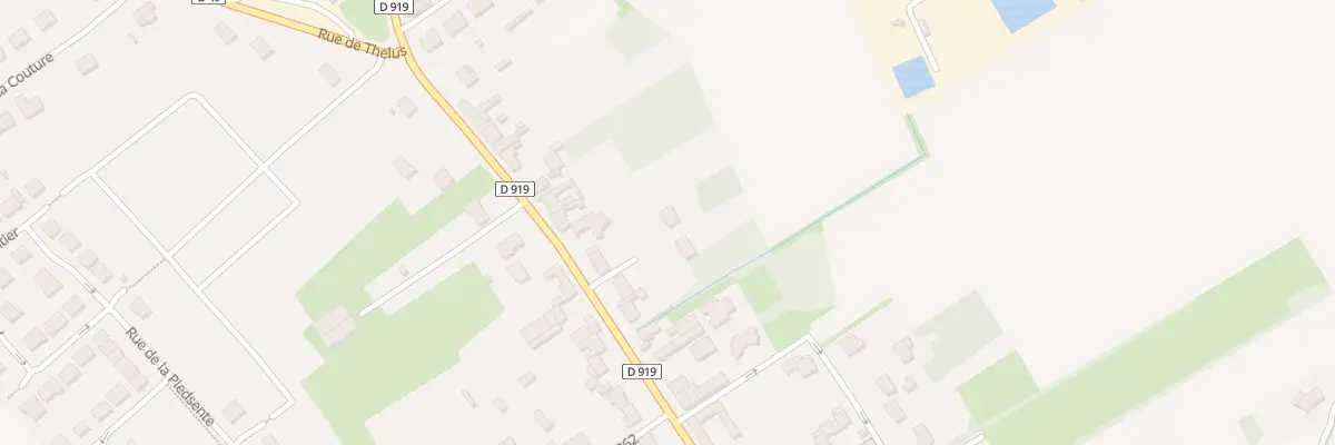 Plan du 196 Rue d’’Hénin Beaumont à Bailleul-Sir-Berthoult