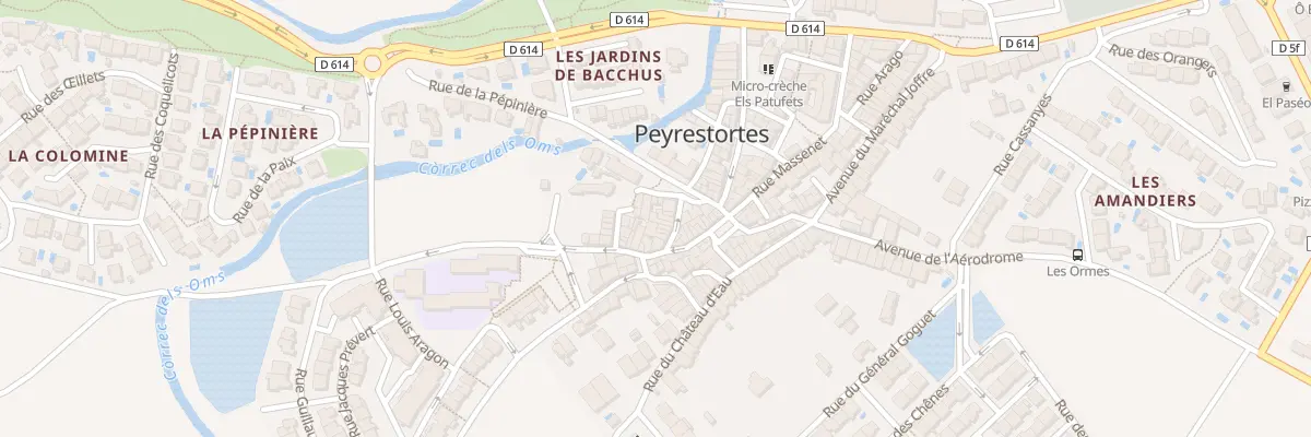 Plan du 7 Rue des Poilus à Peyrestortes