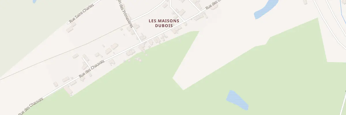 Plan du 45 Rue des Chauvais à Bézenet