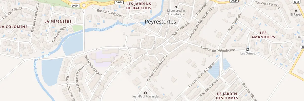 Plan du 11 Rue de la Révolution Française à Peyrestortes