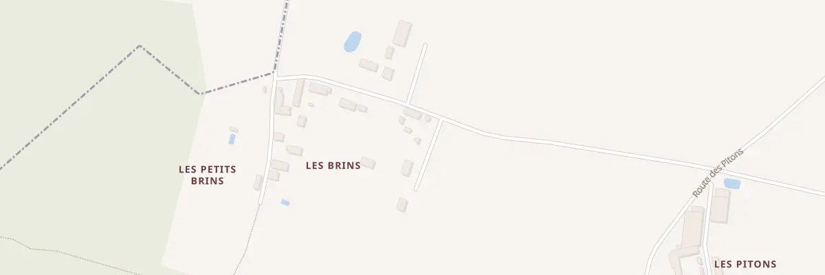 Plan du 339 Les Brins à Louzouer