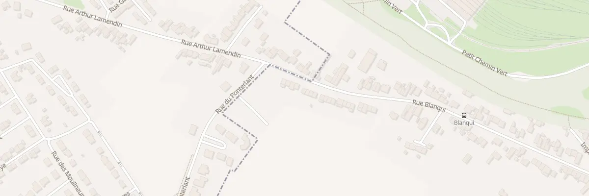 Plan du 127 Rue Blanqui à Méricourt