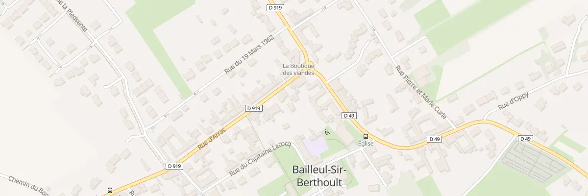 Plan du 45 Rue d’Arras à Bailleul-Sir-Berthoult