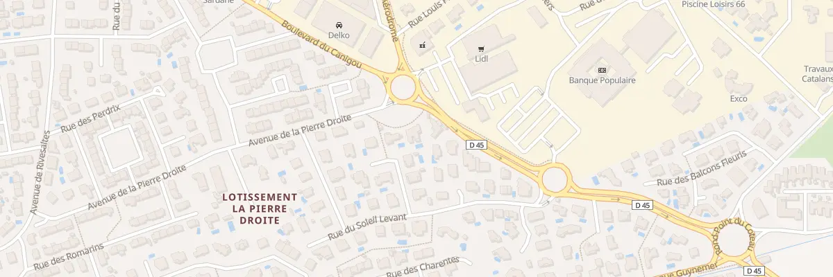 Plan du 8 Rue des Liserons à Saint-Estève