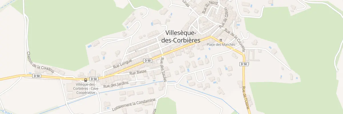 Plan du 31 Gr Grand Rue à Villeneuve-les-Corbières