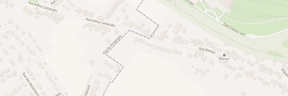 Plan du 125 Rue Blanqui à Méricourt