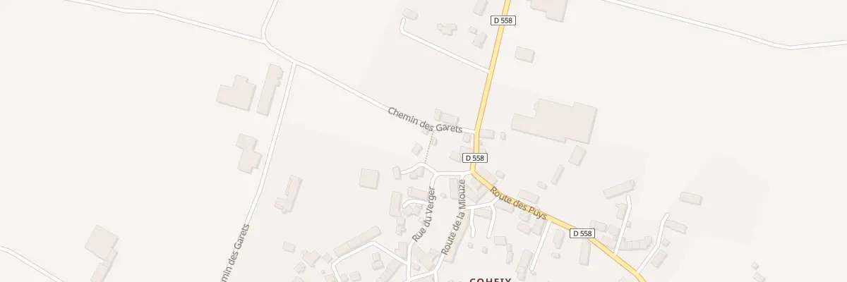 Plan du 4 Rue du Verger Vge de Coheix à Mazaye