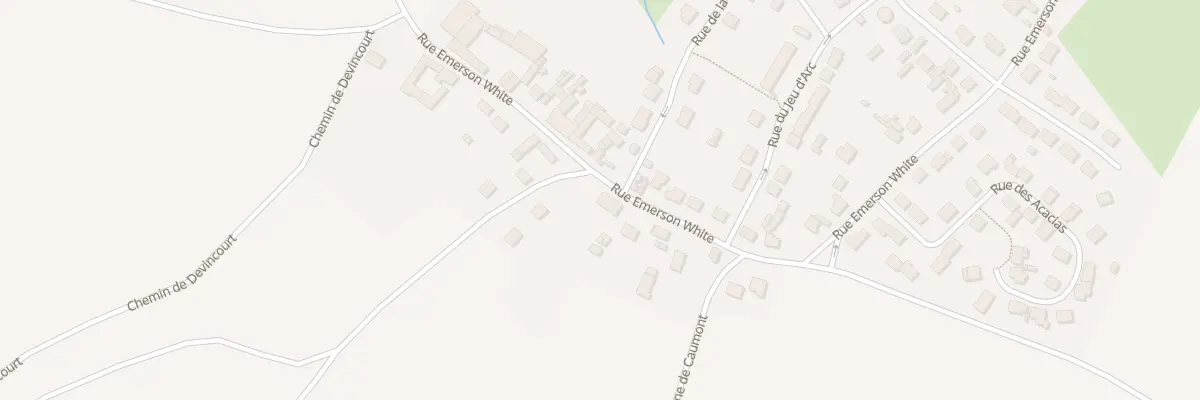 Plan du 609 Rue Emerson White à Mélicocq