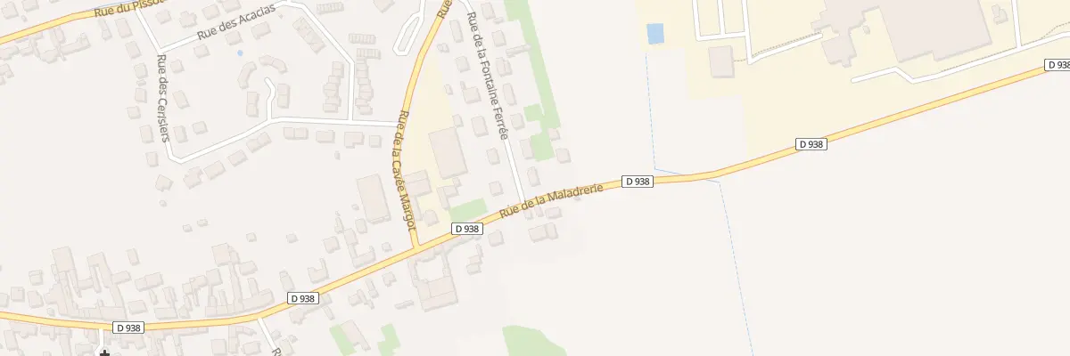 Plan du 2 Rue de la Fontaine Ferree à Lassigny