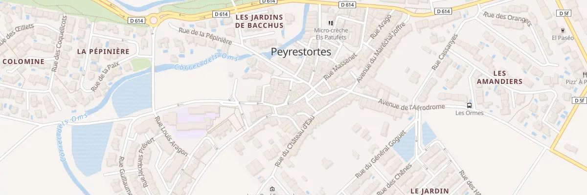 Plan du 8 Rue de la Révolution Française à Peyrestortes