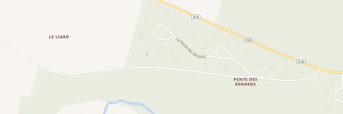 Plan du 28 Pente des Renards à Griselles
