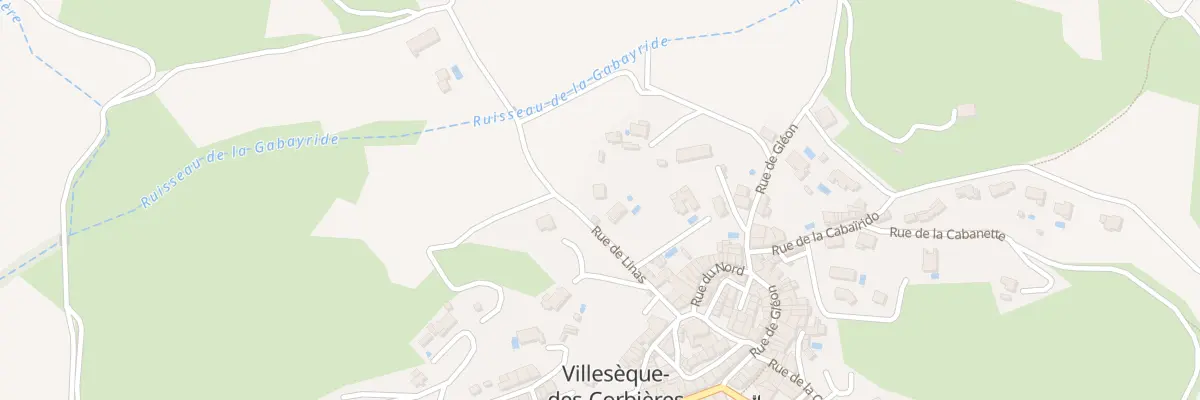 Plan du 14 Rue de Linas à Villesèque-des-Corbières