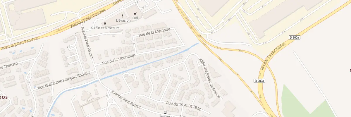 Plan du 33 Rue Resistance et Deportation à Perpignan