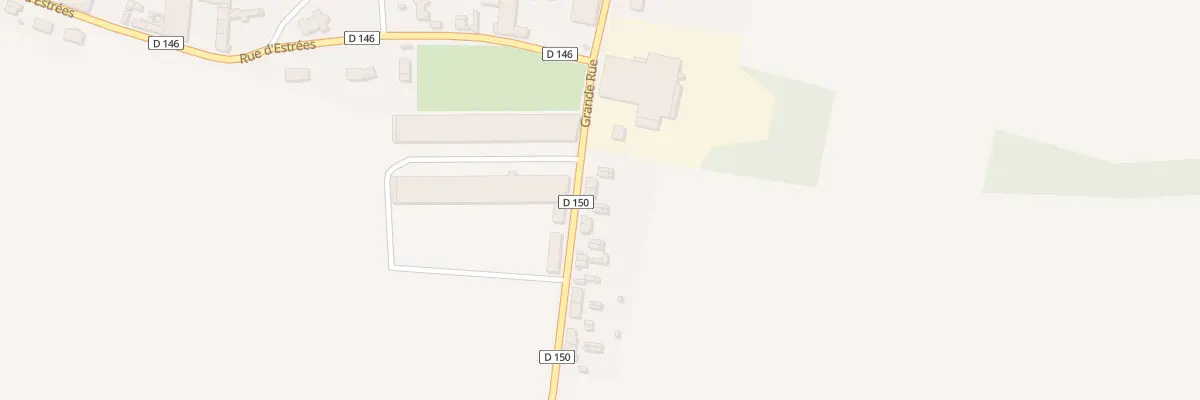 Plan du 15 Gr Grande Rue à Berny-en-Santerre
