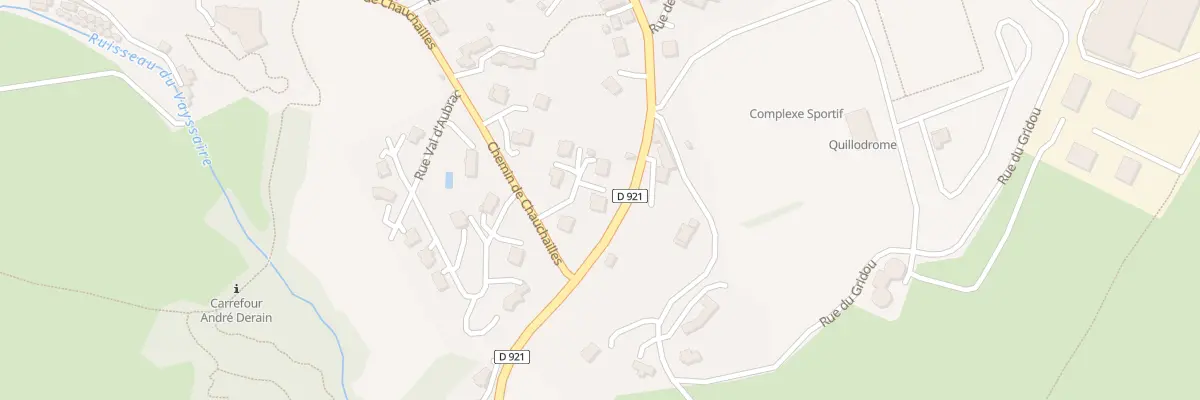 Plan du 4 Les Bruyeres à Laguiole