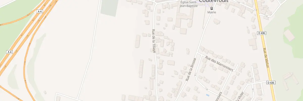 Plan du 24 Rue de la Tillaye à Coutevroult