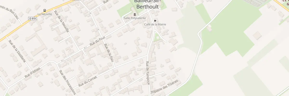 Plan du 12 Rue de Fampoux à Bailleul-Sir-Berthoult