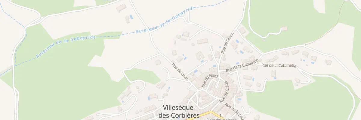 Plan du 12 Rue de Linas à Villesèque-des-Corbières
