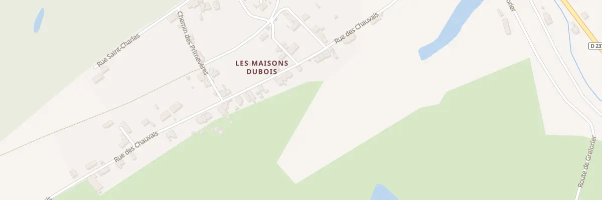 Plan du 39 Rue des Chauvais à Bézenet