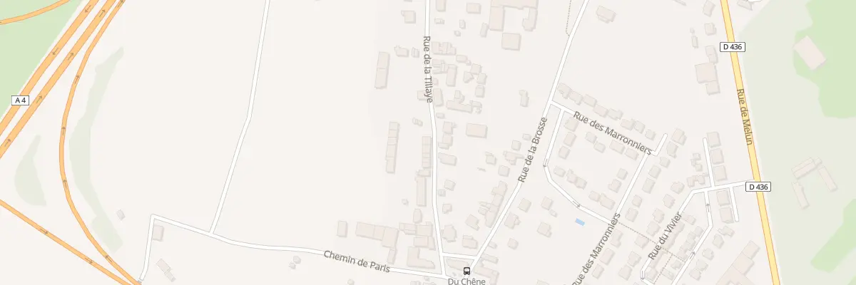 Plan du 34 Rue de la Tillaye à Coutevroult